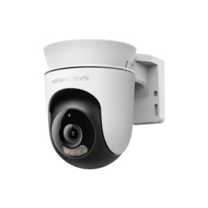 mercusys mc510 camara wifi exterior 2k qhd vision nocturna a color movimiento 360 grados deteccion inteligente color blanco