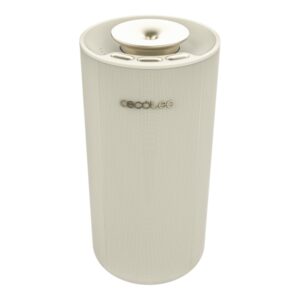 cecotec purearoma 3000 sound difusor de aroma con altavoz bluetooth capacidad 10ml sin necesidad de agua luz led temporizador color beige