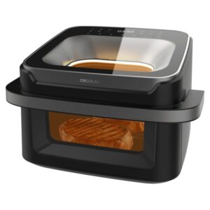 cecotec cecofry advance 10000 full vision freidora de aire 2200w capacidad 10l temperatura regulable hasta 200ºc asa de tacto frio ventana de visualizacion color negro