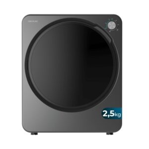 cecotec bolero dresscode dry 3150v dark mini secadora de evacuacion 2.5kg 950w 6 programas color gris
