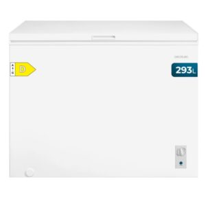 cecotec bolero coolmarket chest 293m white d congelador horizontal convertible capacidad 293l cesta con asas temperatura regulable control mecanico color blanco
