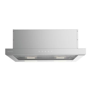 cecotec bolero flux tlt 604000 inox a+++ campana extractora telescopica de 60cm succion 415m3/h luz led filtros aptos para lavavajillas filtros de carbono incluidos color acero