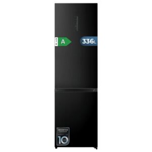 cecotec bolero coolmarket combi 336 dark a frigorifico combi capacidad 336l silencioso 35db compresor inverter silencioso frio envolvente clase a 59.5×57.9×201.72cm color negro