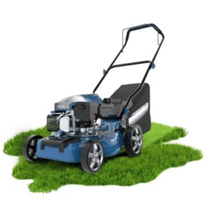cecotec 2700.41 total z cortacesped de gasolina deposito 0.8l ancho de corte 41cm motor de 144cc tanque de aceite 0.5 l altura de corte ajustable color azul marino