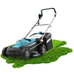 cecotec terrenator 360 flex z cortacesped electrico 1500w capacidad 40l velocidad 3400rpm deposito de 40l ancho de corte 36cm altura de corte ajustable color azul