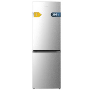 cecotec bolero coolmarket combi 296 df inox frigorifico combi capacidad 296l luz led defrost congelacion ultrarapida cajon para frutas y verduras 185x60x60cm color blanco