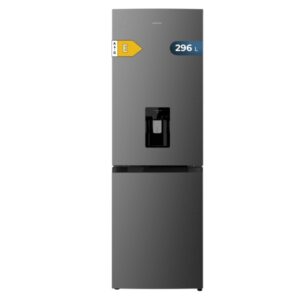 cecotec bolero coolmarket combi 296 df wd dark frigorifico combi capacidad 296l luz led defrost dispensador de agua congelacion ultrarapida 185x60x60cm color gris oscuro