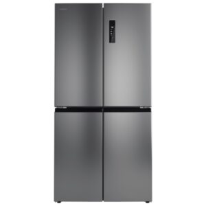 cecotec bolero coolmarket 4d 503 inox e frigorifico americano 4 puertas capacidad 503l luz led compresor inverter silencioso frio envolvente clase e 177.5x85.3x69.8cm color acero