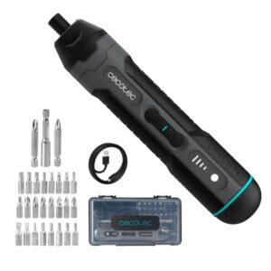 cecotec easygyro 3000 pocket atornillador inalambrico bateria 1500mah luz led incluye accesorios varios niveles color negro