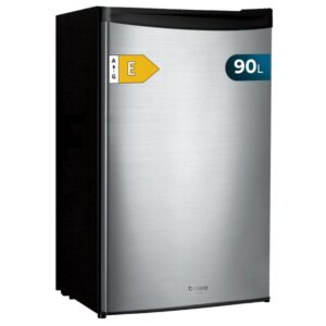 cecotec bolero coolmarket tt 90 inox e mini frigorifico capacidad 90l temperatura regulable compartimento congelador 47x44x83cm color acero