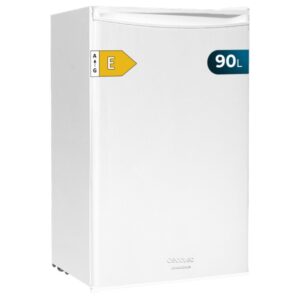 cecotec bolero coolmarket tt 90 white e mini frigorifico de sobremesa capacidad 90l temperatura regulable en 5 niveles compartimento hasta 6ºc 47x44x83cm color blanco