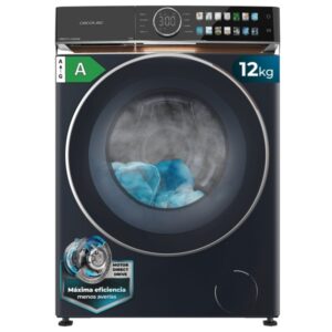 cecotec bolero dresscode 12980 direct drive titanium a lavadora de carga frontal capacidad 12kg velocidad 1400rpm puerta xxl 14 programas color azul marino