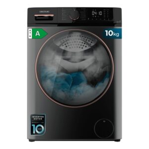 cecotec bolero dresscode 10610 inverter steel a lavadora de carga frontal capacidad 10kg velocidad 1400rpm seguro infantil motor inverter 15 programas color gris oscuro