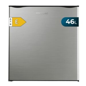 cecotec grandcooler 20000 l silentcompress inox e mini frigorifico capacidad 46l acero inoxidable 48x45x48.7cm color acero