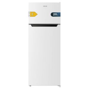 cecotec bolero coolmarket 2d 211 white e frigorifico dos puertas capacidad 211l defrost congelacion ultrarapida display interior puerta reversible clase e 54x55.1x142.8cm color blanco
