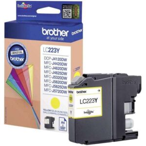 brother lc223 amarillo cartucho de tinta original lc223ybp