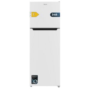 cecotec bolero coolmarket 2d 348 nf white e frigorifico dos puertas capacidad 348l luz led compresor inverter silencioso clase e 59.5x68.5x170cm color blanco