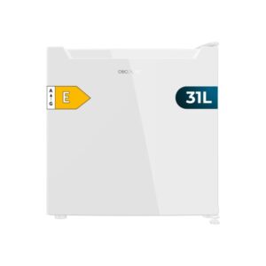 cecotec bolero coolmarket tt 31 dual white e mini frigorifico convertible capacidad 31l temperatura regulable bandeja interior extraible 47.4x44.7x49.6cm color blanco