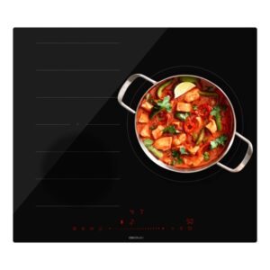 cecotec bolero squad i 3300 fullflex cocina de induccion encastrable 7400w 2 zonas detector de sartenes temporizador control tactil 9 niveles de potencia funcion booster color negro