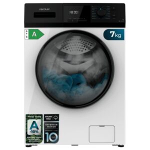 cecotec bolero dresscode 7410 inverter a lavadora de carga frontal 7kg centrifugado 1200rpm temperatura regulable seguro infantil motor inverter inicio programable color blanco y negro