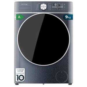 cecotec bolero dresscode 9800 inverter ice blue a lavadora de carga frontal capacidad 9kg velocidad 1400rpm seguro infantil motor inverter 16 programas color azul