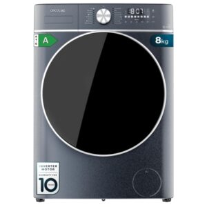 cecotec bolero dresscode 8800 inverter ice blue a lavadora de carga frontal capacidad 8kg velocidad 1400rpm seguro infantil motor inverter 16 programas color azul