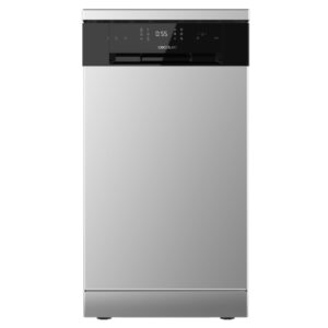 cecotec bolero aguazero 4201 inox e lavavajillas de 45cm 11 cubiertos temperatura regulable 6 programas bandeja para cubiertos inicio programable color acero