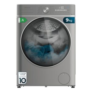 cecotec bolero dresscode 9800 inverter steel a lavadora de carga frontal capacidad 9kg velocidad 1400rpm seguro infantil motor inverter 16 programas color gris