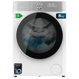 cecotec bolero dresscode 8800 inverter a lavadora de carga frontal capacidad 8kg velocidad 1400rpm seguro infantil motor inverter 16 programas color blanco