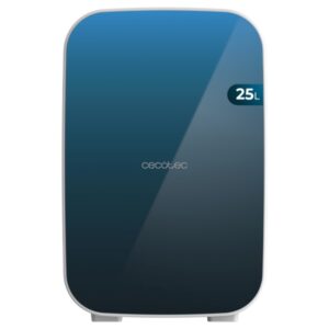 cecotec bolero minicooling 25l bahamas pat 1 mini frigorifico portatil capacidad 25l 12v/220v temperatura regulable enfria hasta 7ºc funcion calentamiento hasta 65ºc color azul marino