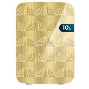 cecotec bolero minicooling 10l bahamas pat 2 mini frigorifico portatil capacidad 10l 12v/220v temperatura regulable enfria hasta 7ºc funcion calentamiento hasta 65ºc color oro