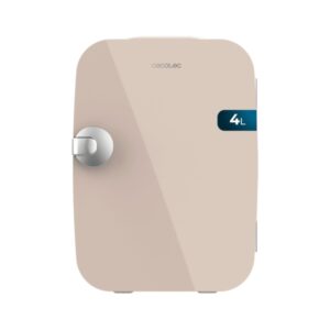 cecotec bolero minicooling 4l rio cream mini frigorifico portatil capacidad 4l voltaje 12v temperatura regulable enfria hasta 5ºc funcion calentamiento hasta 65ºc color rosa pastel