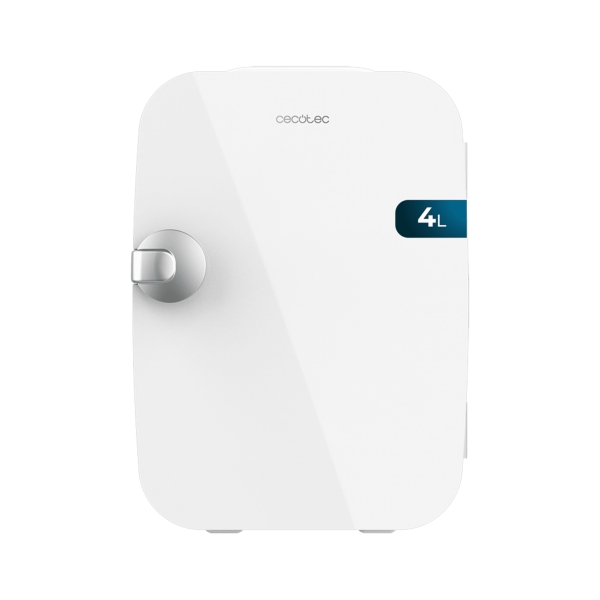 cecotec bolero minicooling 4l rio white mini frigorifico portatil capacidad 4l voltaje 12v temperatura regulable enfria hasta 5ºc funcion calentamiento hasta 65ºc color blanco
