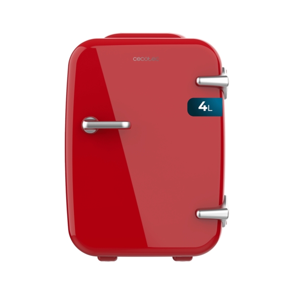 cecotec bolero minicooling 4l habana red mini frigorifico portatil capacidad 4l 12v/220v temperatura regulable enfria hasta 7ºc funcion calentamiento hasta 65ºc color rojo