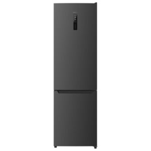cecotec bolero coolmarket combi 322 dark d frigorifico combi capacidad 322l modo vacaciones cajon para carne y pesado cajon humedad regulable clase d 185x60cm color gris oscuro