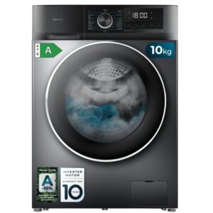 cecotec bolero dresscode 10500 inverter steel a lavadora de carga frontal 10kg centrifugado 1400rpm seguro infantil display led motor inverter inicio programable color gris oscuro