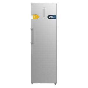 cecotec congelador bolero coolmarket uf 273 inox congelador vertical convertible capacidad 273l total no frost 41db puerta reversible color acero