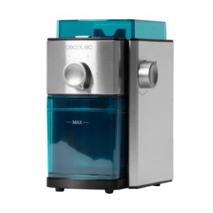 cecotec steelmill 2000 adjust max molinillo de cafe electrico 150w capacidad 250g acero inoxidable apto para lavavajillas 17 niveles de molienda color acero