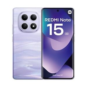 xiaomi redmi note 15 5g smartphone pantalla 6.77" 8gb 256gb camara principal 108mp bateria 5520mah color lila