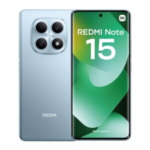 xiaomi redmi note 15 smartphone pantalla 6.77" 8gb 256gb camara principal 108mp bateria 6000mah color azul