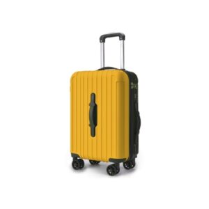 lagart smart maleta trolley de cabina rigida 20” 55x34x20cm asa frontal para manejo en distintas situaciones cierre tsa ruedas dobles 360º color amarillo ocre