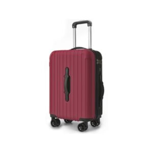 lagart smart maleta trolley de cabina rigida 20” 55x34x20cm asa frontal para manejo en distintas situaciones cierre tsa ruedas dobles 360º color burdeos