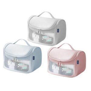 lagart neceser de viaje bolsillo interior asa de transporte fabricado en pvc facil de limpiar medidas 22x19x16cm colores surtidos