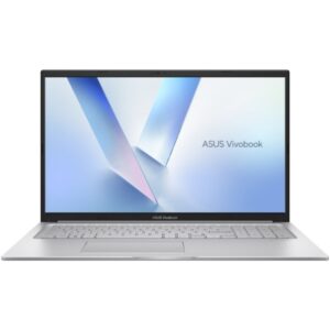 asus vivobook 17 portatil 17.3" intel core 7 150u 16gb 1tb ssd color plata teclado qwerty (es)