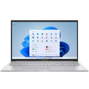 asus vivobook 17 portatil 17.3" intel core 7 150u 16gb 1tb ssd color plata windows 11 home teclado qwerty (es)