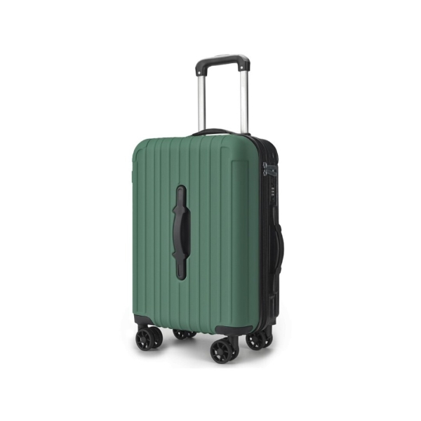 lagart smart maleta trolley de cabina rigida 20” 55x34x20cm asa frontal para manejo en distintas situaciones cierre tsa ruedas dobles 360º color verde