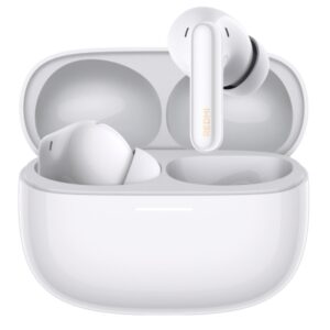 xiaomi redmi buds 8 pro auriculares inalambricos tws hi res audio wireless cancelacion inteligente de ruido 55 db bluetooth 5.4 audio espacial hasta 35 horas de autonomia color blanco