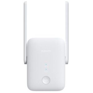 xiaomi wi‑fi range extender ax1500 repetidor wifi 6 velocidad hasta 1501 mbps doble banda 2.4/5 ghz puerto gigabit ethernet compatible easymesh 2 antenas alta ganancia indicador de señal color blanco