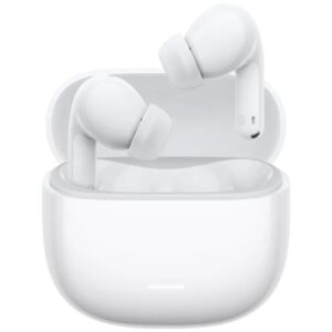 xiaomi redmi buds 8 lite auriculares inalambricos tws anc hibrido 42 db driver dinamico 12.4 mm titanio doble microfono ia bluetooth 5.4 hasta 36 horas de autonomia ip54 color blanco