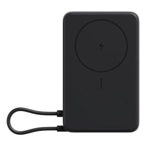 xiaomi magnetic power bank 10000 con soporte integrado carga inalambrica magnetica 20w max usb c bidireccional 5900 mah / 37 wh pantalla integrada diseño compacto color gris